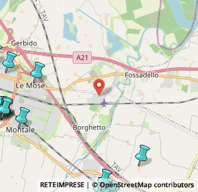 Mappa Strada di Cortemaggiore, 29122 Roncaglia PC, Italia (3.921)