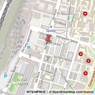 Mappa Via nizza 177/d, 10126 Torino, Torino (Piemonte)