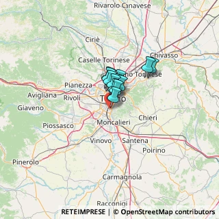 Mappa Via Peveragno, 10126 Torino TO, Italia (6.25917)