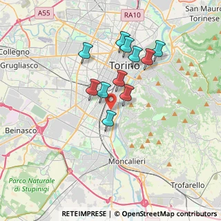 Mappa Via Peveragno, 10126 Torino TO, Italia (2.99091)