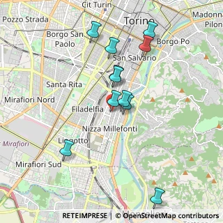 Mappa Via Tenda, 10126 Torino TO, Italia (1.79455)