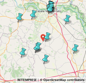 Mappa Camagna Monferrato, 15030 Camagna Monferrato AL, Italia (9.343)