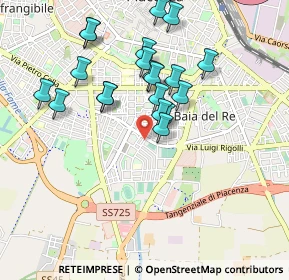 Mappa Via Antonio Zanetti, 29122 Piacenza PC, Italia (0.8795)