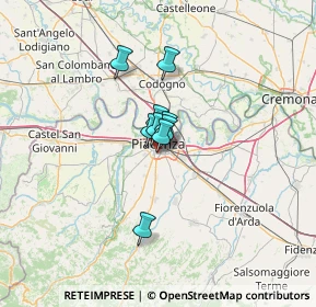 Mappa Via Antonio Zanetti, 29122 Piacenza PC, Italia (11.54545)