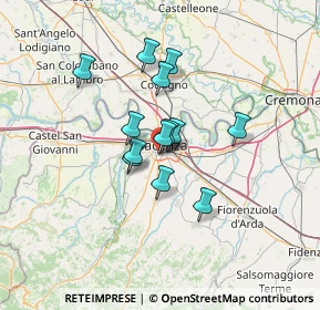 Mappa Via Antonio Zanetti, 29122 Piacenza PC, Italia (9.50462)
