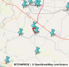 Mappa Via Giovanni Falcone, 45020 Canda RO, Italia (5.5475)