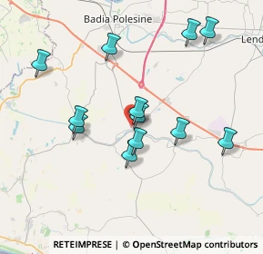 Mappa Via Giovanni Falcone, 45020 Canda RO, Italia (3.57083)