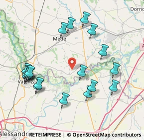 Mappa Via Maestra, 27030 Gambarana PV, Italia (8.77)