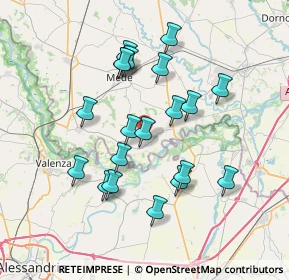 Mappa Via Maestra, 27030 Gambarana PV, Italia (6.763)