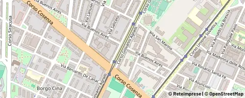 Mappa Torino