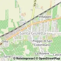 지도 Santa Giuletta