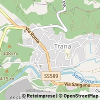 Mapa Trana