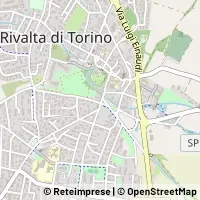 Hartă Rivalta di Torino