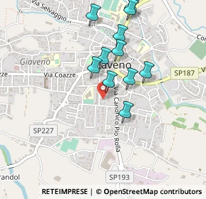 Mappa Piazza Monsignor Del Bosco, 10094 Giaveno TO, Italia (0.42455)
