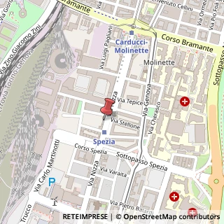 Mappa Via Nizza, 164, 10126 Torino, Torino (Piemonte)