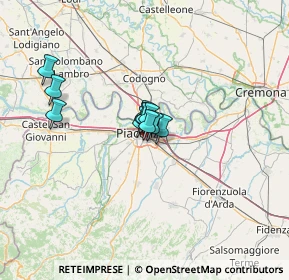 Mappa Via Luigi Dodi, 29122 Piacenza PC, Italia (7.16636)