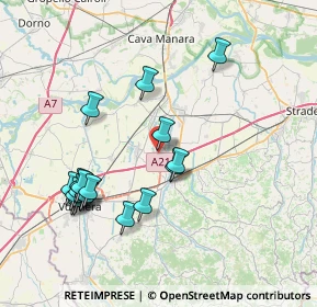 Mappa Via Roma, 27053 Verretto PV, Italia (8.01278)