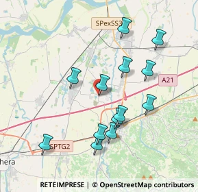 Mappa Via Roma, 27053 Verretto PV, Italia (3.66154)