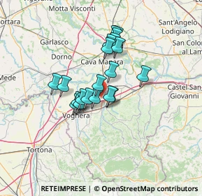 Mappa Via Roma, 27053 Verretto PV, Italia (9.9715)