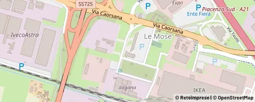 Mappa Piacenza