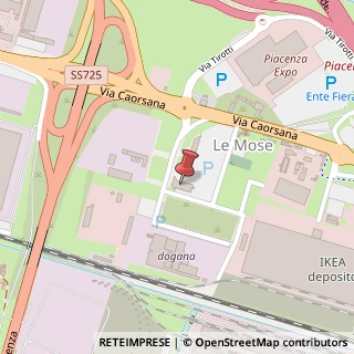 Mappa Via Federico Coppalati, 10, 29122 Piacenza, Piacenza (Emilia Romagna)