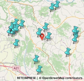 Mappa Via Casariglio, 14026 Cunico AT, Italia (10.003)