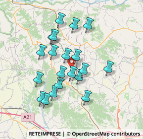 Mappa Via Casariglio, 14026 Cunico AT, Italia (6.4325)