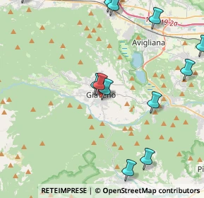 Mappa Giaveno, 10094 Giaveno TO, Italia (6.594)