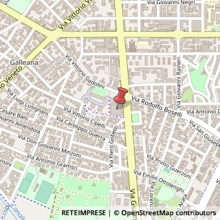 Mappa Via Giuseppe Manfredi, 55C, 29100 Piacenza, Piacenza (Emilia Romagna)