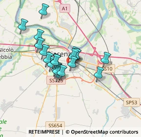 Mappa Via Giorgio Perlasca, 29122 Piacenza PC, Italia (2.584)