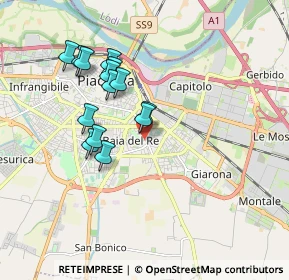 Mappa Via Giorgio Perlasca, 29122 Piacenza PC, Italia (1.62286)