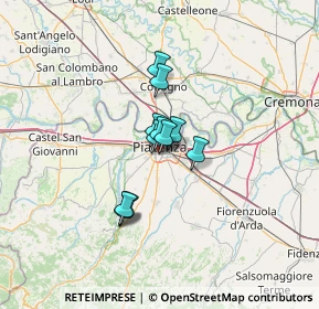 Mappa Via Filippo Grandi, 29122 Piacenza PC, Italia (7.85545)