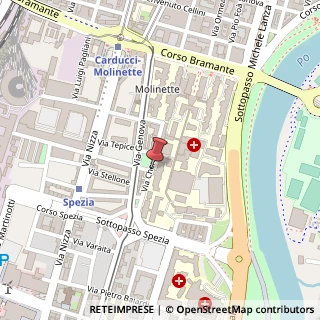 Mappa Via Cherasco, 15, 10126 Torino, Torino (Piemonte)