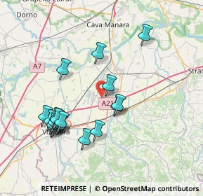 Mappa SP65, 27053 Verretto PV, Italia (7.84526)