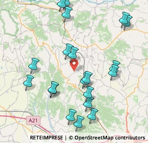 Mappa Località Lustra, 14026 Cunico AT, Italia (8.987)