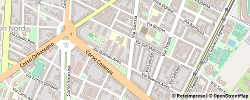 Mappa Turin