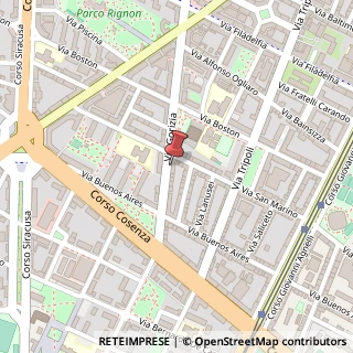 Mappa Via Gorizia, 173, 10100 Torino, Torino (Piemonte)