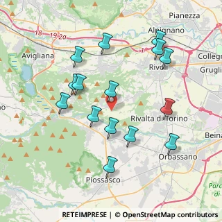 Mappa Strada Barano, 10070 Villarbasse TO (3.898)