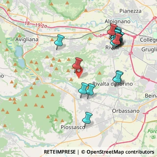Mappa Strada Barano, 10070 Villarbasse TO (4.592)