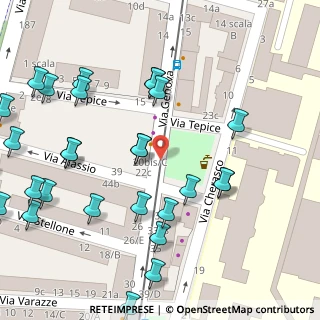 Mappa Via Genova, 10125 Torino TO, Italia (0.08571)
