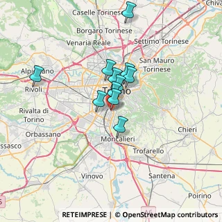 Mappa Via Genova, 10125 Torino TO, Italia (4.85091)