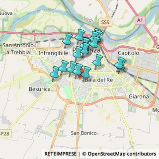 Mappa Via Negrotti Diofebo, 29122 Piacenza PC, Italia (1.37421)