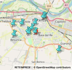 Mappa Via Diofebo Negrotti, 29122 Piacenza PC, Italia (1.59727)