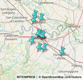 Mappa Via Mario Cavaglieri, 29122 Piacenza PC, Italia (9.00364)