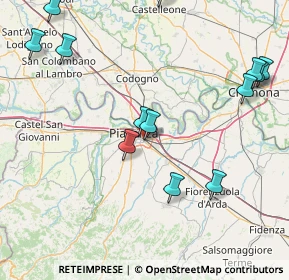 Mappa Via Mario Cavaglieri, 29122 Piacenza PC, Italia (21.18786)