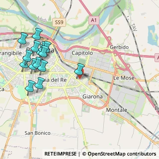Mappa Via dei Ripalta, 29122 Piacenza PC, Italia (2.53467)