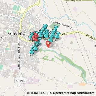 Mappa Strada della Chioma, 10094 Giaveno TO, Italia (0.28214)