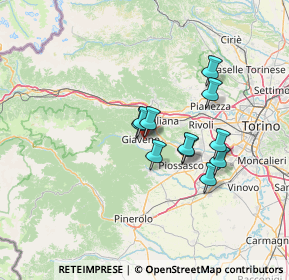 Mappa Strada della Chioma, 10094 Giaveno TO, Italia (10.23818)