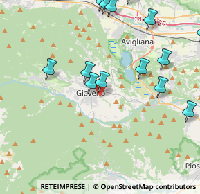 Mappa Strada della Chioma, 10094 Giaveno TO, Italia (6.007)