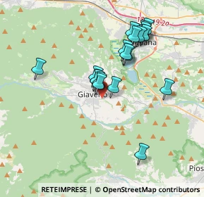 Mappa Strada della Chioma, 10094 Giaveno TO, Italia (3.4285)